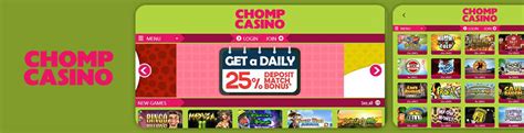 Chomp Casino Bonus