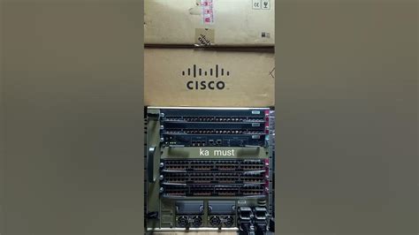 Cisco 6807 De Fenda De Largura De Banda
