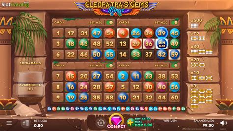 Cleopatra S Gems Bingo Betano