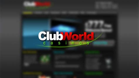 Club World Casino Bonus Em Dinheiro