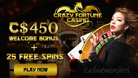 Crazy Fortune Casino Bonus