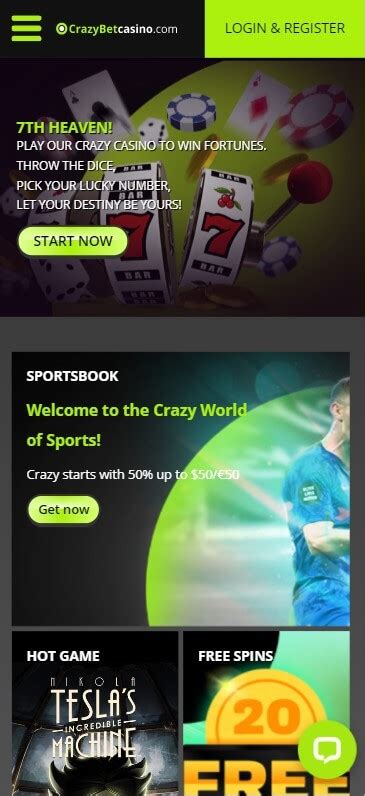 Crazybet Casino Mobile