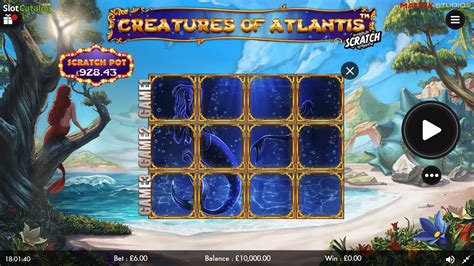 Creatures Of Atlantis Scratch 888 Casino