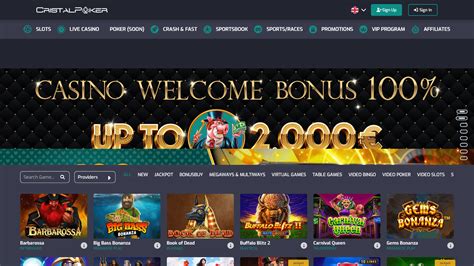 Cristal Poker Casino Login