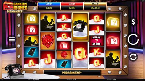 Deal Or No Deal Bankers Riches Megaways Slot Gratis