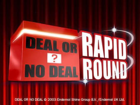 Deal Or No Deal Rapid Round Slot Gratis
