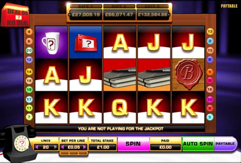 Deal Or No Deal Slot Machine Online