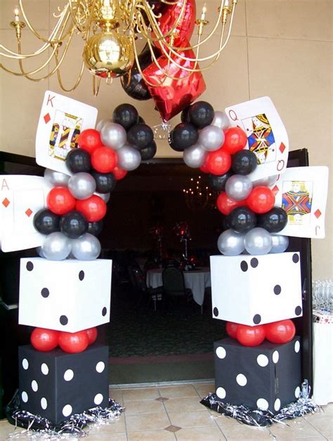 Decoracion Con Globos De Casino