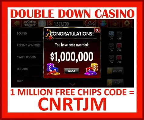 Doubledown Casino 1 M Codigo