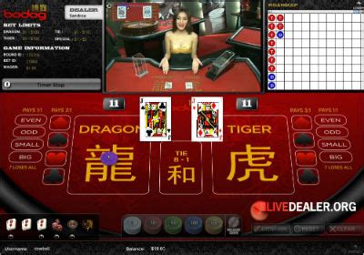 Dragon Tiger 3d Dealer Bodog