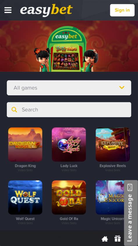 Easybet Casino App