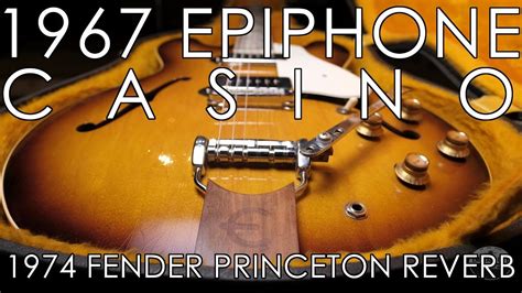 Epiphone Casino Princeton Reverb