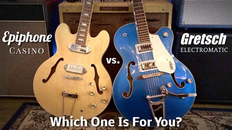 Epiphone Casino Vs Gretsch