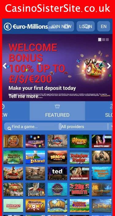 Euro Millions Com Casino Mobile