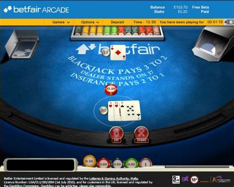 European Blackjack 2 Betfair