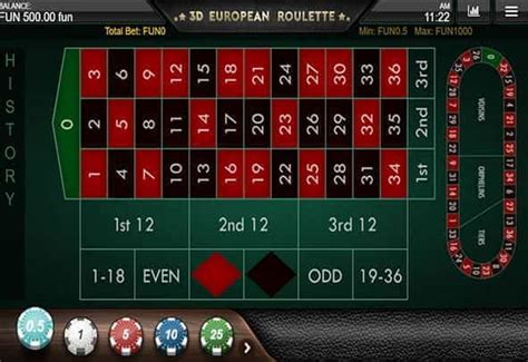 European Roulette 3d Advanced Parimatch