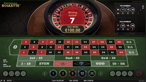 European Roulette Nucleus Betsson