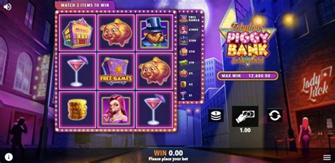 Fabulous Piggy Bank Scratchcard 888 Casino