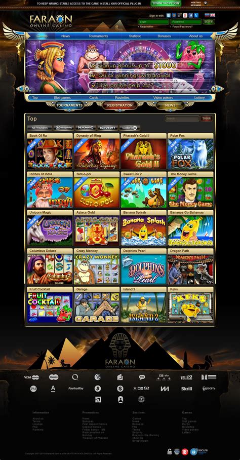 Faraon Online Casino Aplicacao