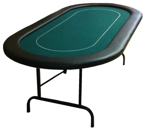Fat Cat Oval Dobravel Mesa De Poker De Topo