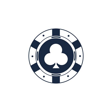 Ficha De Poker Logotipo Da Bola De Golfe Marcadores