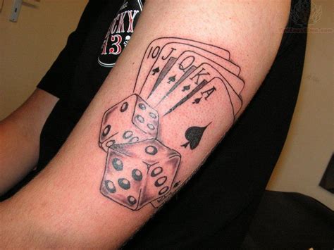 Fichas De Poker Desenhos De Tatuagem