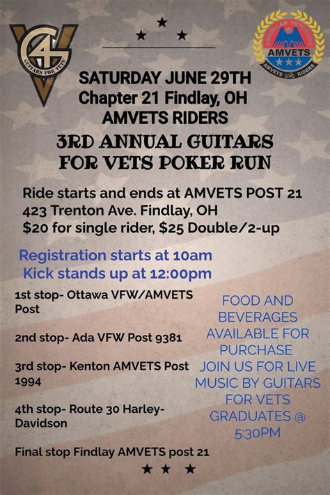 Findlay Ohio Poker Run