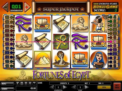 Fortunes Of Egypt Bodog