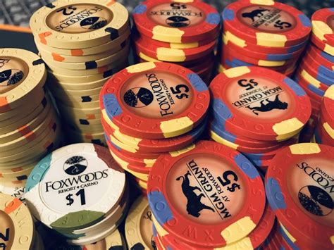 Foxwoods Casino Poker Chips