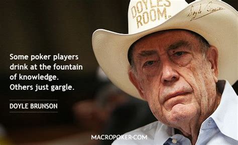 Frases De Poker Doyle Brunson