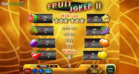 Fruit Joker Ii 1xbet