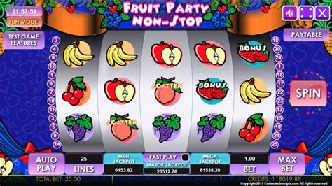 Fruit Party Non Stop Bet365