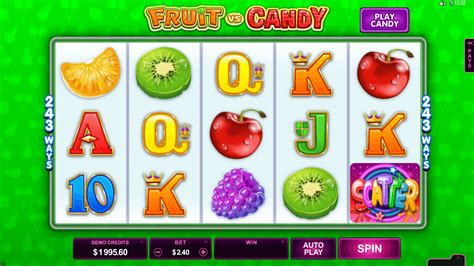 Fruit Vs Candy Slot - Play Online