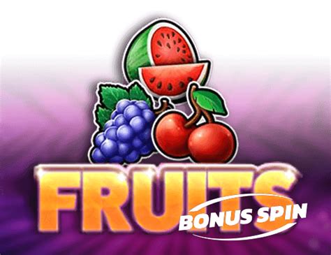 Fruits Bonus Spin Bodog
