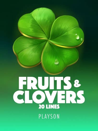 Fruits Clovers 20 Lines Bodog