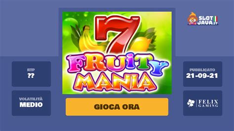 Fruity Mania Sportingbet