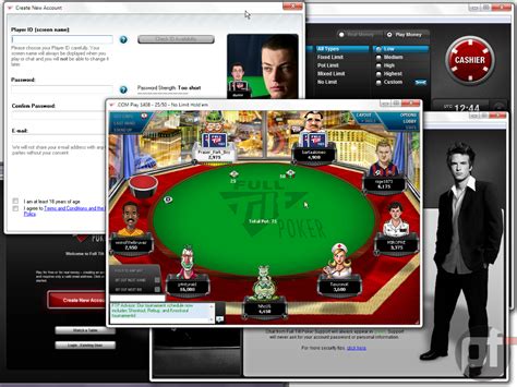 Full Tilt Poker A Dinheiro Virtual