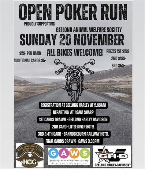 Geelong Poker Run 2024