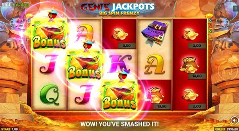 Genie Jackpots Big Spin Frenzy Slot Gratis
