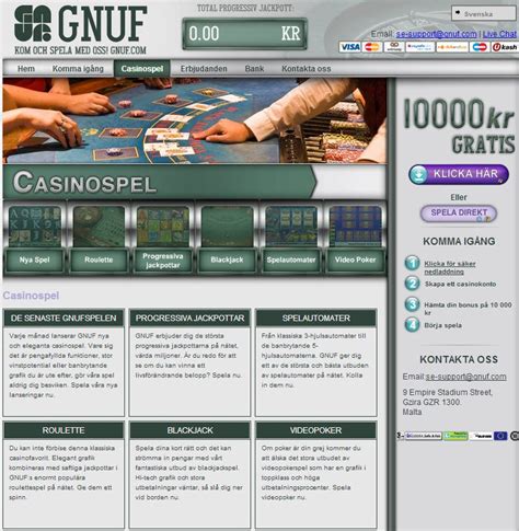 Gnuf Casino Spel