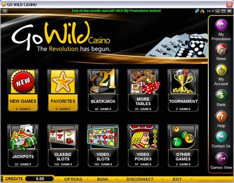 Go Wild Casino Codigos Promocionais