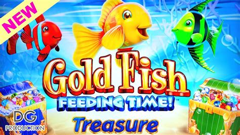 Gold Fish Feeding Time Deluxe Treasure Betsul