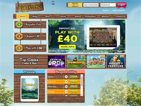 Grimms Casino Login