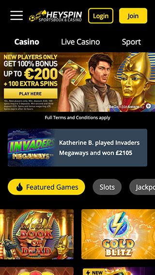 Heyspin Casino App