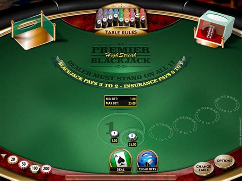 High Streak Blackjack Pokerstars