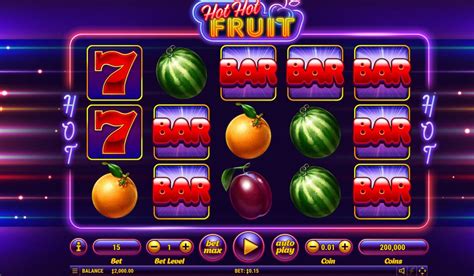 Hot Fruits Slot Gratis