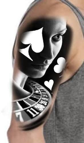 Icone De Blackjack Tatuagem