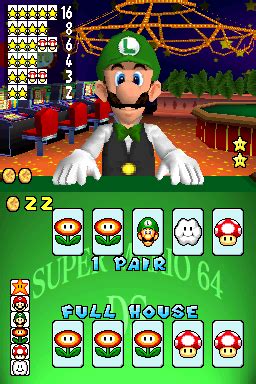 Imagem De Poker Super Mario 64 Ds