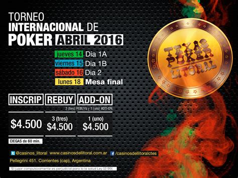 Internacional De Corrientes Poker 2024