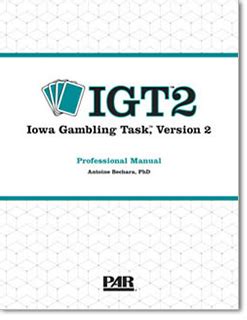 Iowa Gambling Task Manual
